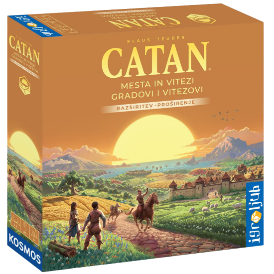 CATAN: Mesta in vitezi 2025 razširitev 