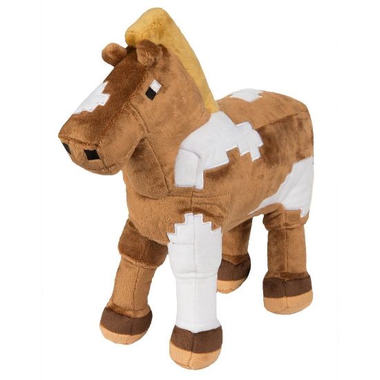 JINX: Minecraft - Horse plišasta igrača