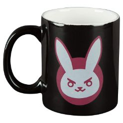 JINX: Overwatch - D.Va črna skodelica