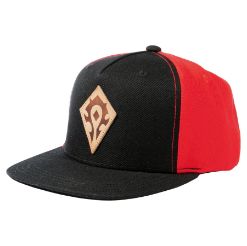 JINX: World of Warcraft - Horde Leather Emblem snapback kapa