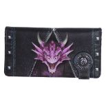 NEMESIS NOW UNZIPPED DRAGON EMBOSSED denarnica 18.5CM