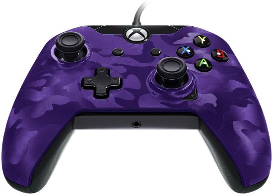 Kontroler PDP žični DELUXE  kamuflažno vijoličen XBOX One