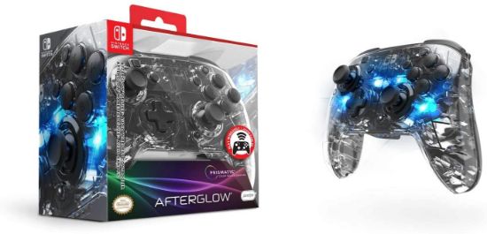 PDP SWITCH 2 & 1 BREZŽIČNI DELUXE KONTROLER - TRANSPARENT