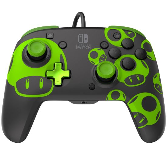 PDP SWITCH 2 & 1 ŽIČNI KONTROLER REMATCH - 1UP GLOW IN THE DARK