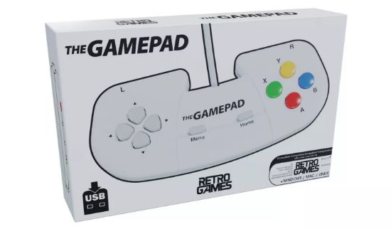 THE SPECTRUM GAMEPAD - bele barve