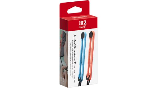NINTENDO SWITCH 2 JOY-CON moder in rdeč pašček - 2 pack