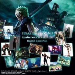 FINAL FANTASY VII ANNIVERSARY ART MUSEUM DIGITAL CARD PLUS - DISPLAY - ENG komplet