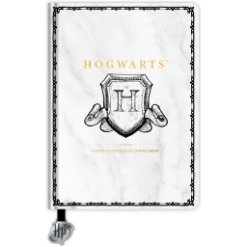 BLUE SKY: Harry Potter - Hogwarts shield A5 chunky zvezek (FSC)