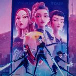 CINEREPLICAS: K-Pop Demon Hunters - Takedown XL podloga za mizo