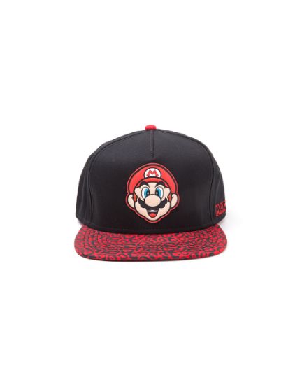 DIFUZED: Super Mario - Red animal print Mario kapa