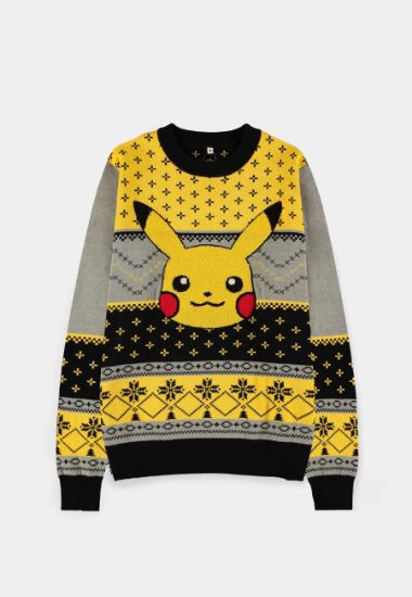 DIFUZED: Pokémon - Pika božični pulover L