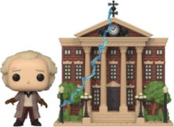 FUNKO POP TOWN: BTTF- DOC W/ CLOCK TOWER