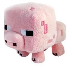 JINX: Minecraft - Pig plišasta igrača