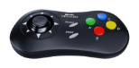 NEOGEO AES+ brezžični kontroler črne barve