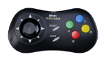 NEOGEO AES+ brezžični kontroler črne barve