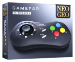NEOGEO AES+ brezžični kontroler črne barve