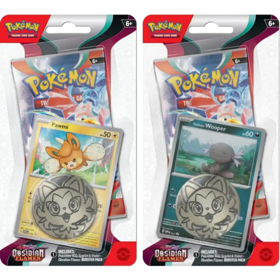 POKEMON TCG: Scarlet & Violet Obsidian Flames - Checklane Blister