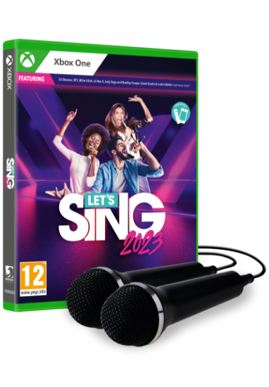 LET'S SING 2023 - DOUBLE MIC BUNDLE (XBOX Series X & XBOX One)