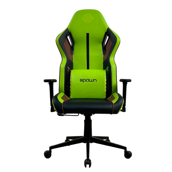 SPAWN LITE gaming stol zelene barve