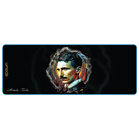 SPAWN TESLA podloga za miško - XL