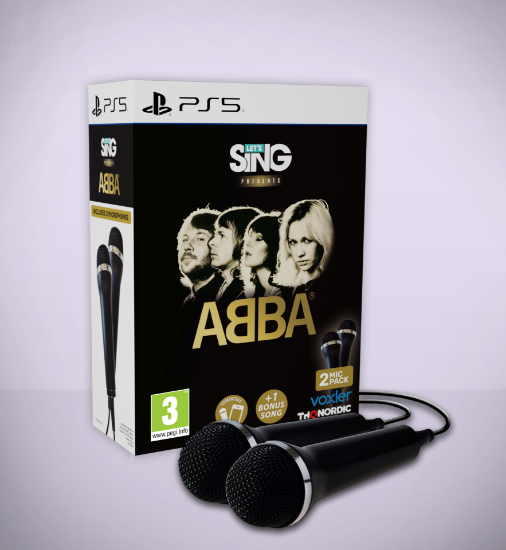 Let's Sing ABBA - 2 Mic Bundle (Playstation 5)