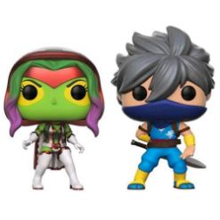 POP! Figura 2-PACK: CAPCOM VS. MARVEL: GAMORA VS STRIDER (PLAYER 2)