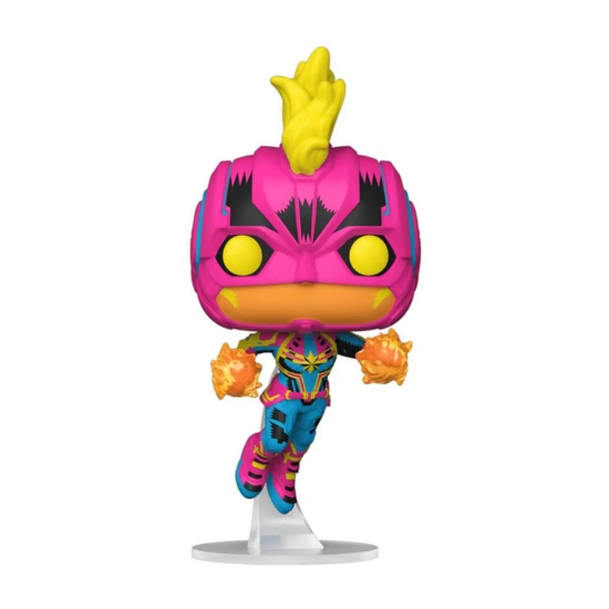FUNKO POP: MARVEL - CAPTAIN MARVEL - CAPTAIN MARVEL BLACKLIGHT (EXCL.)