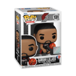 FUNKO POP NBA: BLAZERS- DAMIAN LILLARD (WHITE JERSEY)