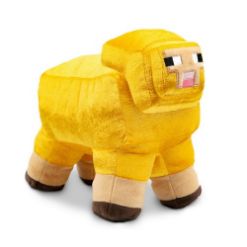 JINX: Minecraft - Happy Explorer Gold Sheep Limited Edition plišasta igrača