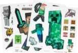 PALADONE Minecraft okenske nalepke