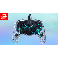 TURTLE BEACH SWITCH 2 AFTERGLOW ŽIČNI KONTROLER TRANSPARENT