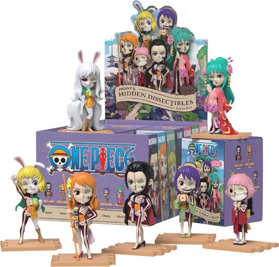 MIGHTY JAXX - FREENY'S HIDDEN DISSECTIBLES: ONE PIECE (LADIES EDITION) figurice