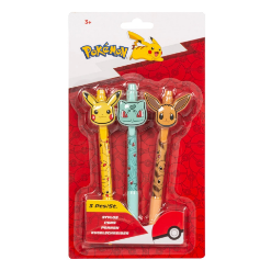 POKEMON - set treh kemičnih svinčnikov
