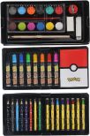 POKEMON - ustvarjalni kovček za risanje in barvanje – 52-delni