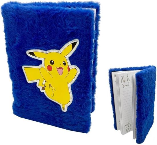 POKEMON - PIKACHU PLUSH beležka A5 temno modra