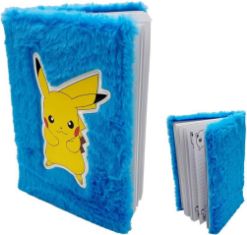 POKEMON - PIKACHU PLUSH beležka A5 svetlo modra