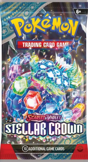 POKEMON TCG: Scarlet & Violet Stellar Crown - Booster Pack