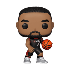 FUNKO POP NBA: BLAZERS - DAMIAN LILLARD (WHITE JERSEY)