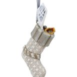 NEMESIS NOW LORD OF THE RINGS GANDALF THE WHITE STOCKING viseči okrasek 7.5CM