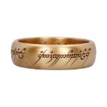 NEMESIS NOW LORD OF THE RINGS THE ONE RING TRINKET posoda 10.8CM