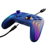 PDP SWITCH 2 & 1 ŽIČNI KONTROLER AFTERGLOW WAVE - MODRE BARVE