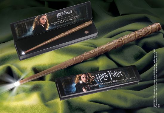 NOBLE COLLECTION Harry Potter Hermione Illuminating Wand čarobna palica