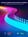 GOVEE Neon Rope Lights for Wall Lining 5m