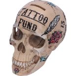 NEMESIS NOW Bone Tattoo Fund hranilnik