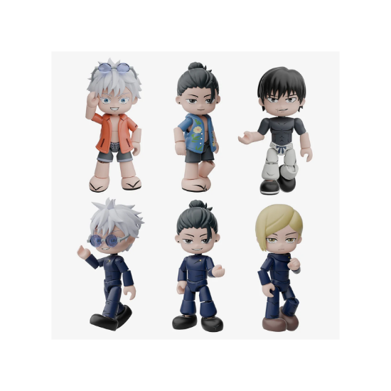 PUREMIND: JUJUTSU KAISEN - FLEXI FIGS HIDDEN INVENTORY SERIES (ASSORTED)