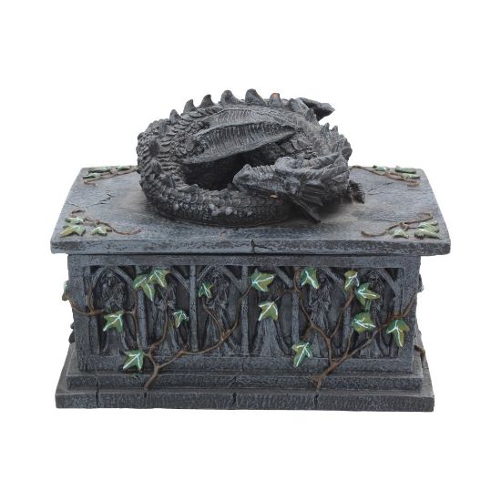 NEMESIS NOW DRAGON škatla za karte 18CM