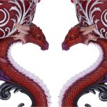NEMESIS NOW DRAGONS DEVOTION GOBLETS 18.5CM (SET OF 2) keliha