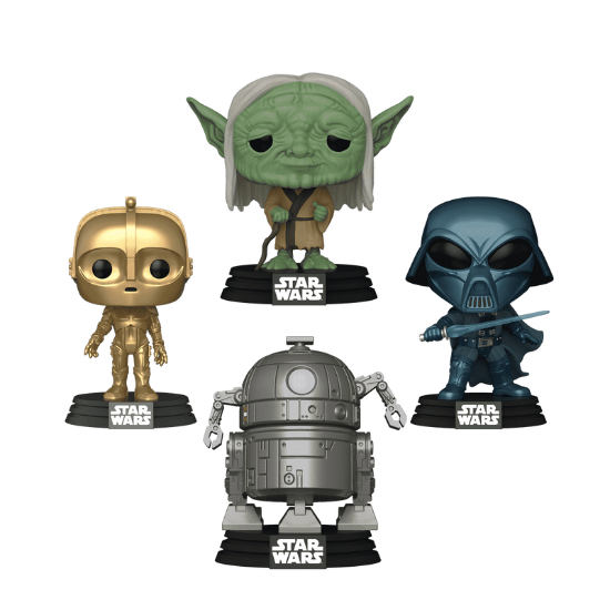 FUNKO POP STAR WARS: CONCEPT SERIES- 4PK
