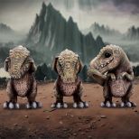NEMESIS NOW Three wise Tyrannosaurus Rex figurica