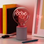 PALADONE Disney Mickey LED neon bulb namizna svetilka